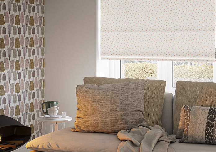 Confetti, Sherbert - Twist&Fit Roman Blind - Image 5